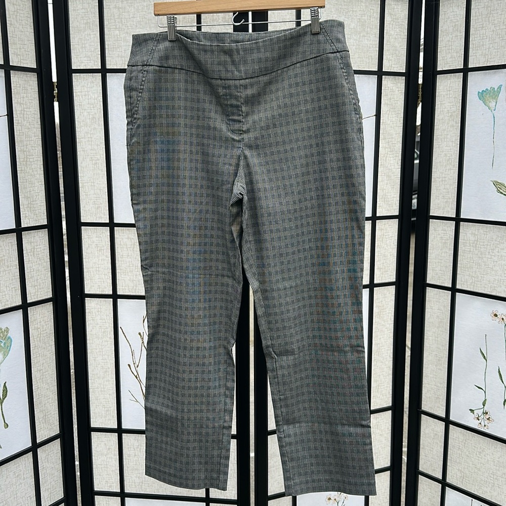 Hilary Radley XL Houndstooth Straight leg Trouser